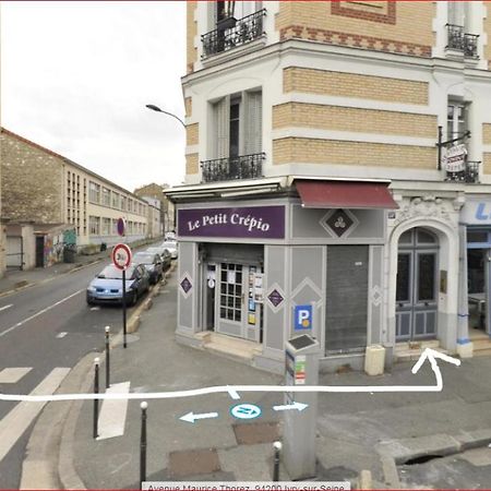 Studio 22M2 A Ivry/Seine-A 200 Metres De Paris. Proche Metro 7 Exteriér fotografie